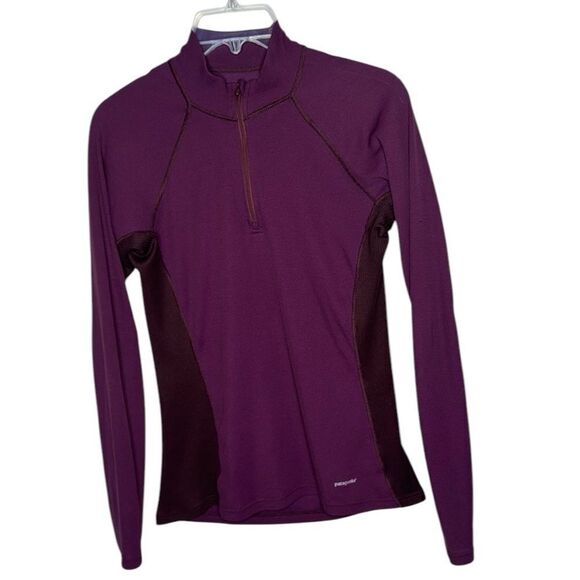 Patagonia Sheer Maroon Base Layer. Size Medium. - Picture 1 of 8